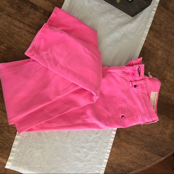 SOLD Rag and bone hot pink jeggings size 26 - Picture 5 of 8